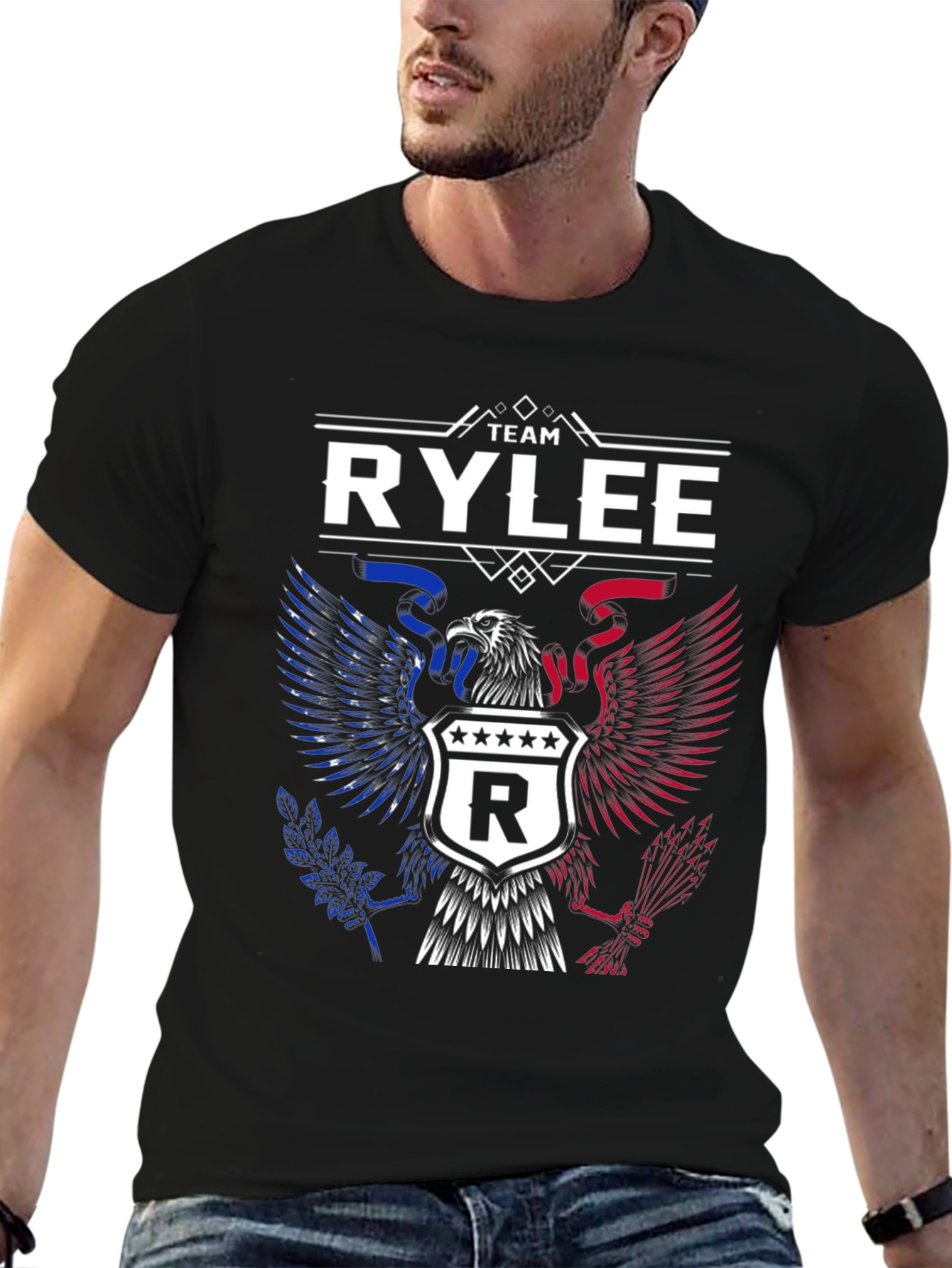 Camiseta Team Rylee - Diseño Patriótico