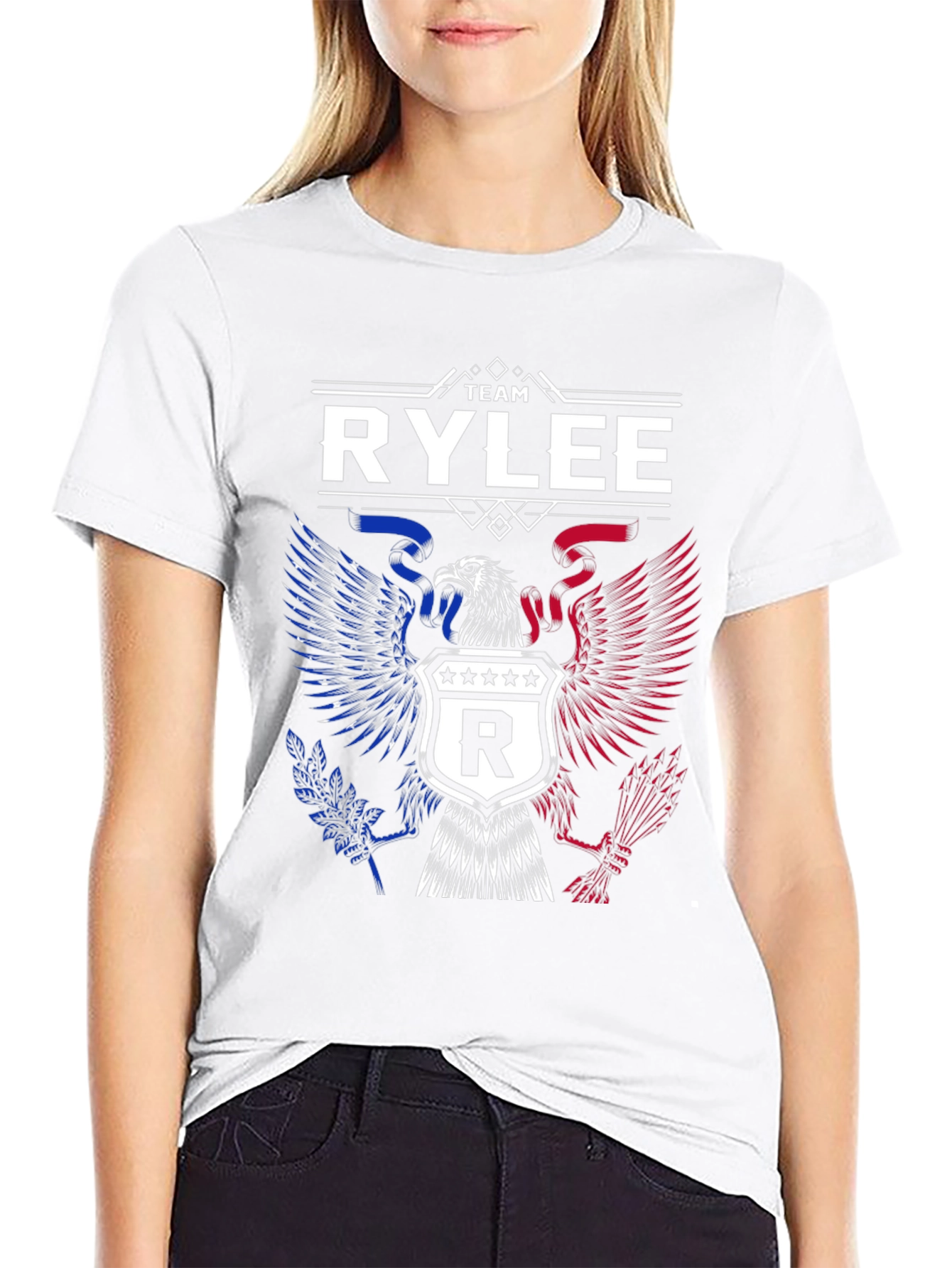 Camiseta Team Rylee - Diseño Patriótico