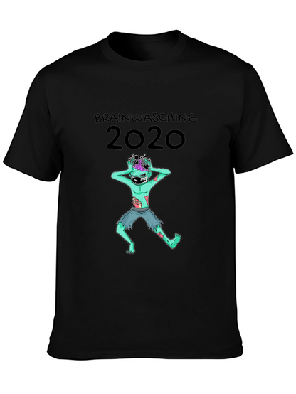 Camiseta Zombie Brainwashing 2020 - Diseño Único