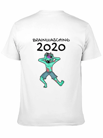 Camiseta Zombie Brainwashing 2020 - Diseño Único