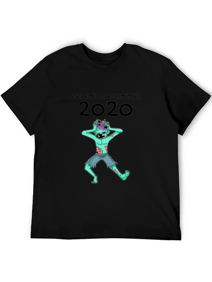 Camiseta Zombie Brainwashing 2020 - Diseño Único