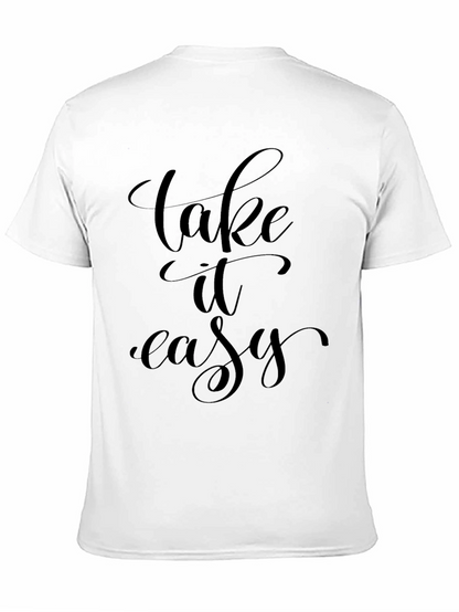 Camiseta Negra Relax: Take It Easy