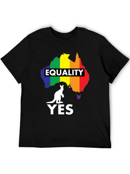 Camiseta Igualdad Australia LGBTQ+ Sí