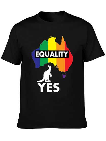 Camiseta Igualdad Australia LGBTQ+ Sí