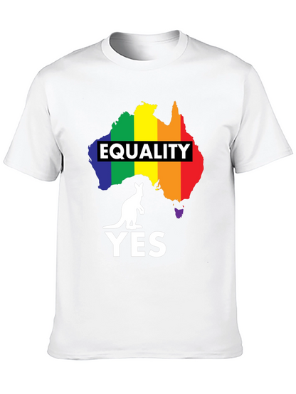 Camiseta Igualdad Australia LGBTQ+ Sí