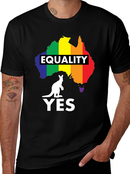 Camiseta Igualdad Australia LGBTQ+ Sí
