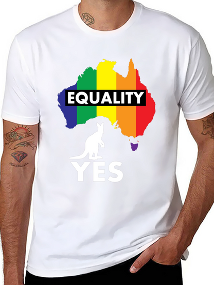 Camiseta Igualdad Australia LGBTQ+ Sí