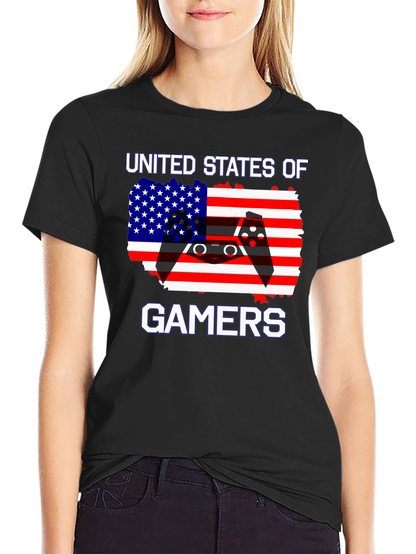 Camiseta Gamer Estados Unidos