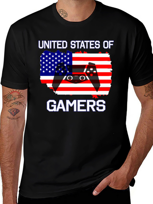 Camiseta Gamer Estados Unidos