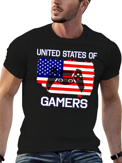 Camiseta Gamer Estados Unidos