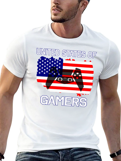 Camiseta Gamer Estados Unidos