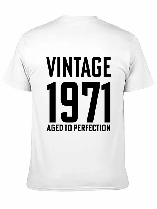 Camiseta Vintage 1971 - Edición de Cumpleaños
