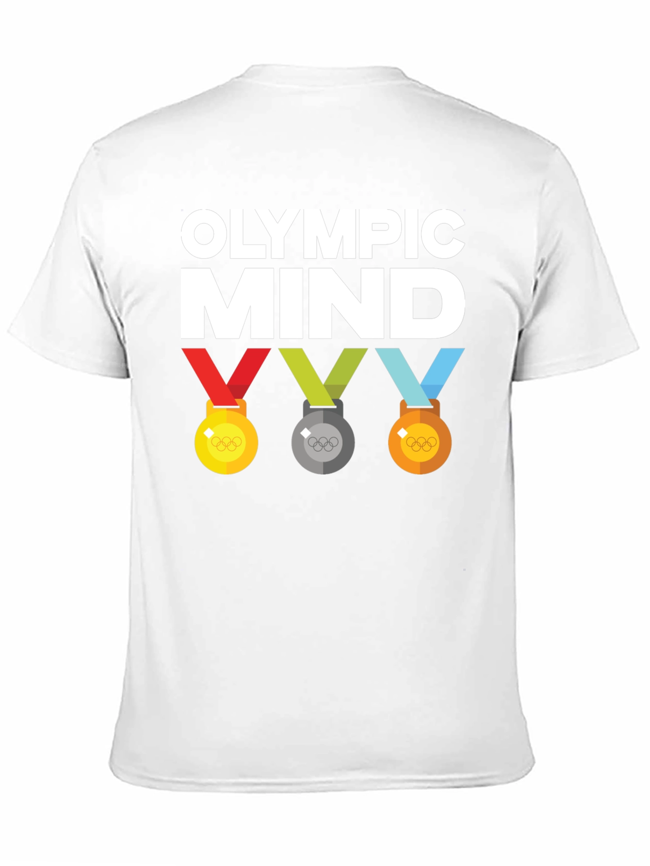 Camiseta Mente Olímpica Negra