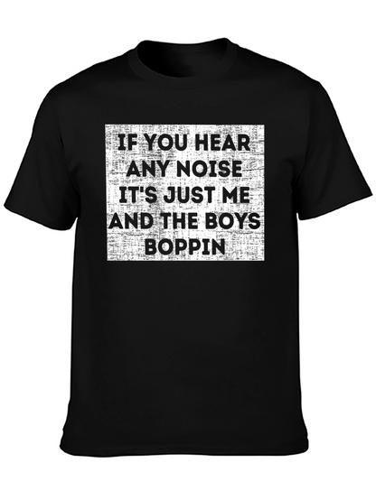 Camiseta Negra Si Oyes Ruido