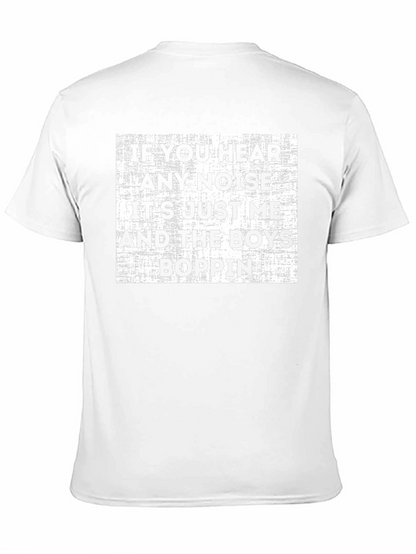 Camiseta Negra Si Oyes Ruido