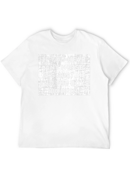 Camiseta Negra Si Oyes Ruido
