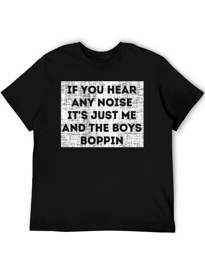 Camiseta Negra Si Oyes Ruido