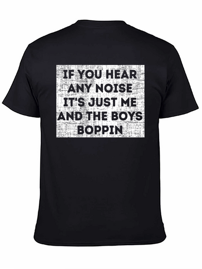 Camiseta Negra Si Oyes Ruido