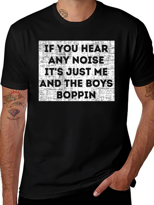 Camiseta Negra Si Oyes Ruido