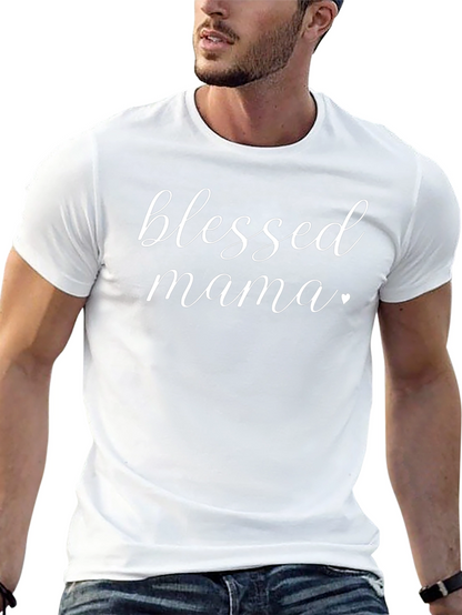 Camiseta Negra Blessed Mama
