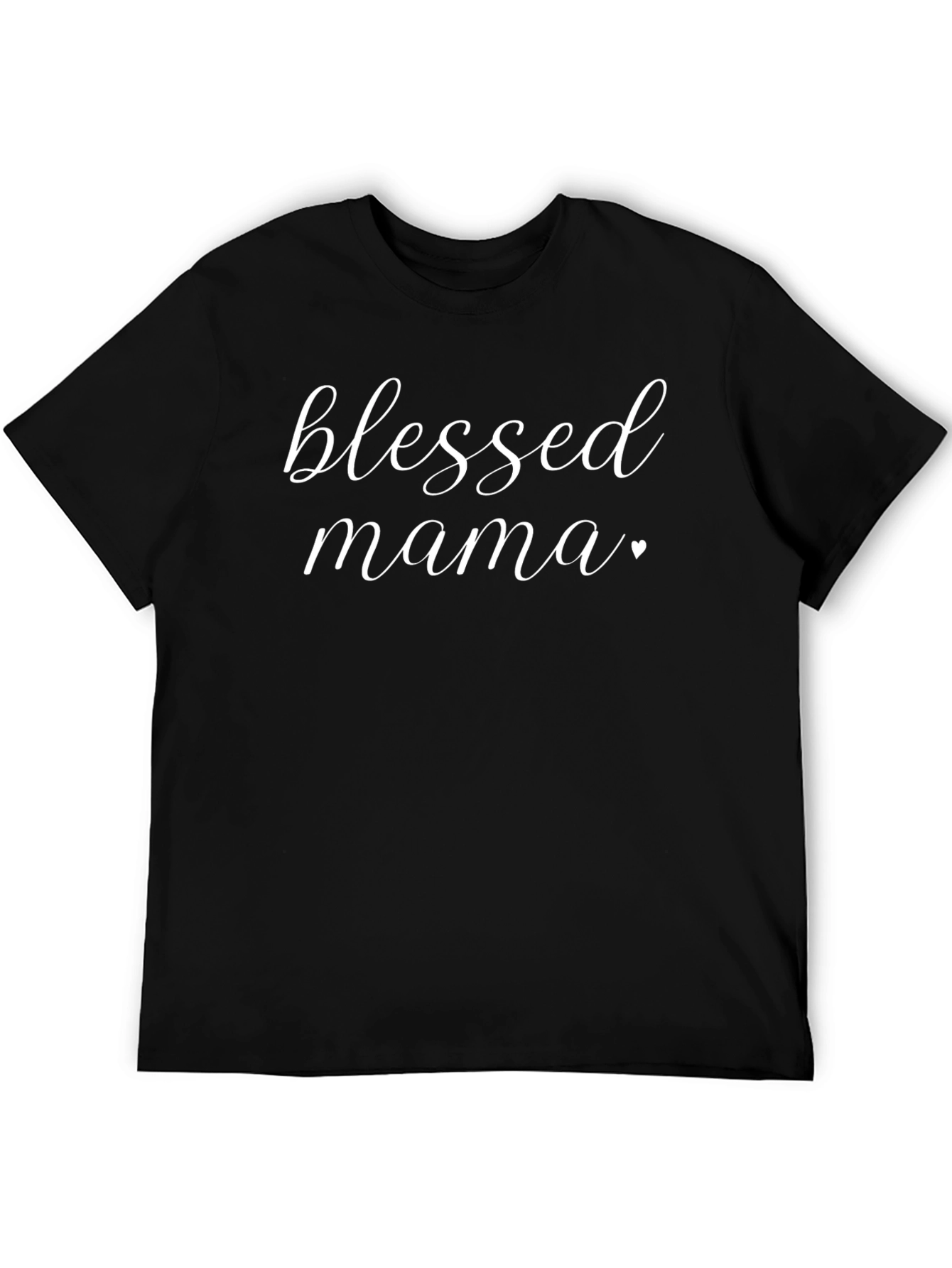 Camiseta Negra Blessed Mama