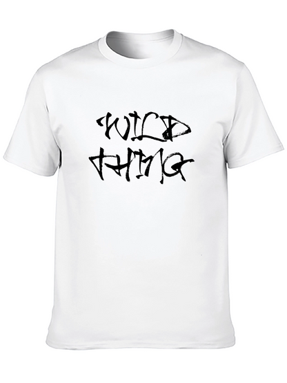 Camiseta Negra Wild Thing Urbana y Casual
