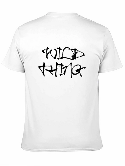 Camiseta Negra Wild Thing Urbana y Casual