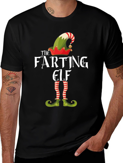 Camiseta Elfo Pedorro Divertida