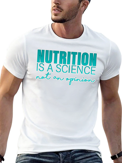 Camiseta Negra: Nutrición Ciencia y Opinión