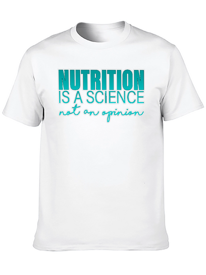 Camiseta Negra: Nutrición Ciencia y Opinión