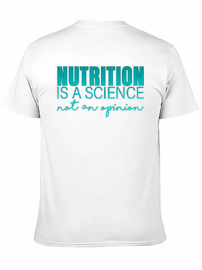 Camiseta Negra: Nutrición Ciencia y Opinión