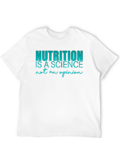 Camiseta Negra: Nutrición Ciencia y Opinión