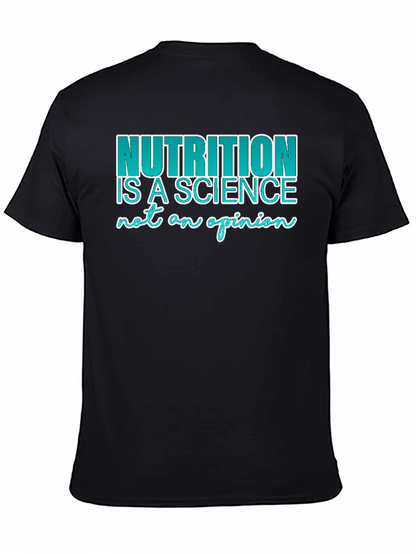 Camiseta Negra: Nutrición Ciencia y Opinión