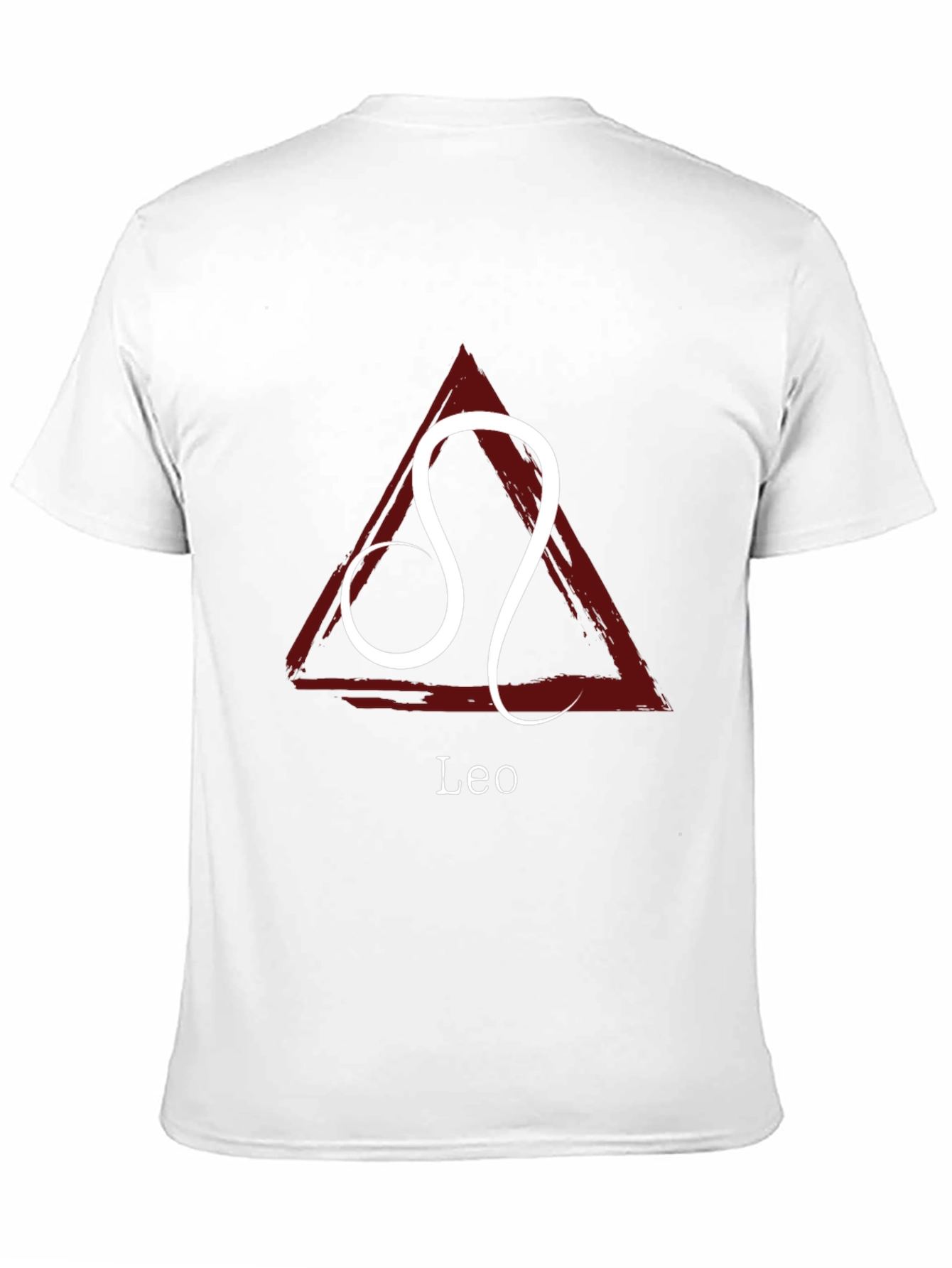 Camiseta Negra con Signo Zodiacal Leo