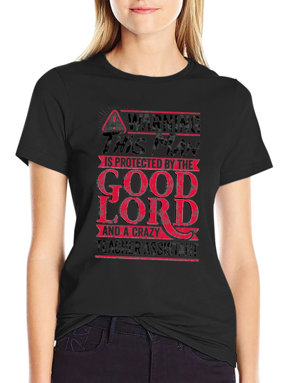 Camiseta Hombre Protegido por el Señor