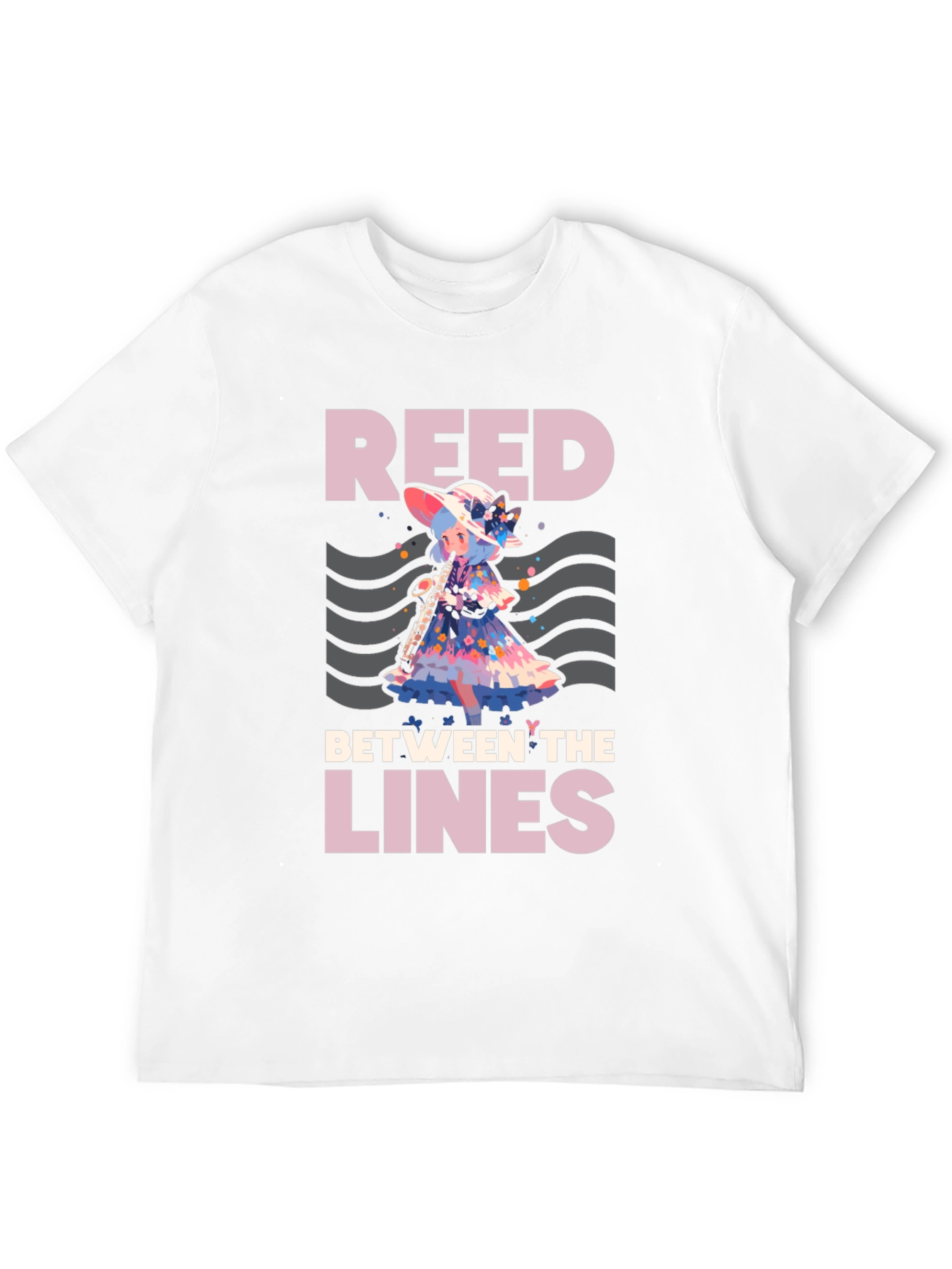 Camiseta Negra: Reed Between the Lines