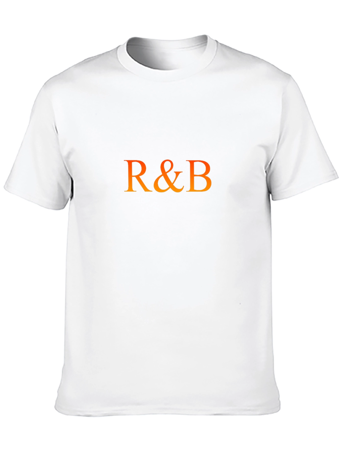 Camiseta Negra R&B para Hombre - Estilo Urbano