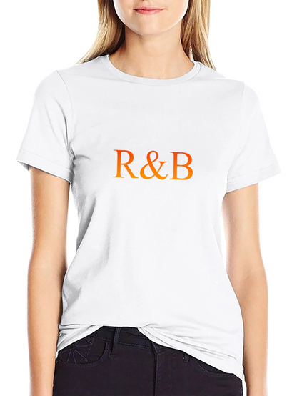 Camiseta Negra R&B para Hombre - Estilo Urbano