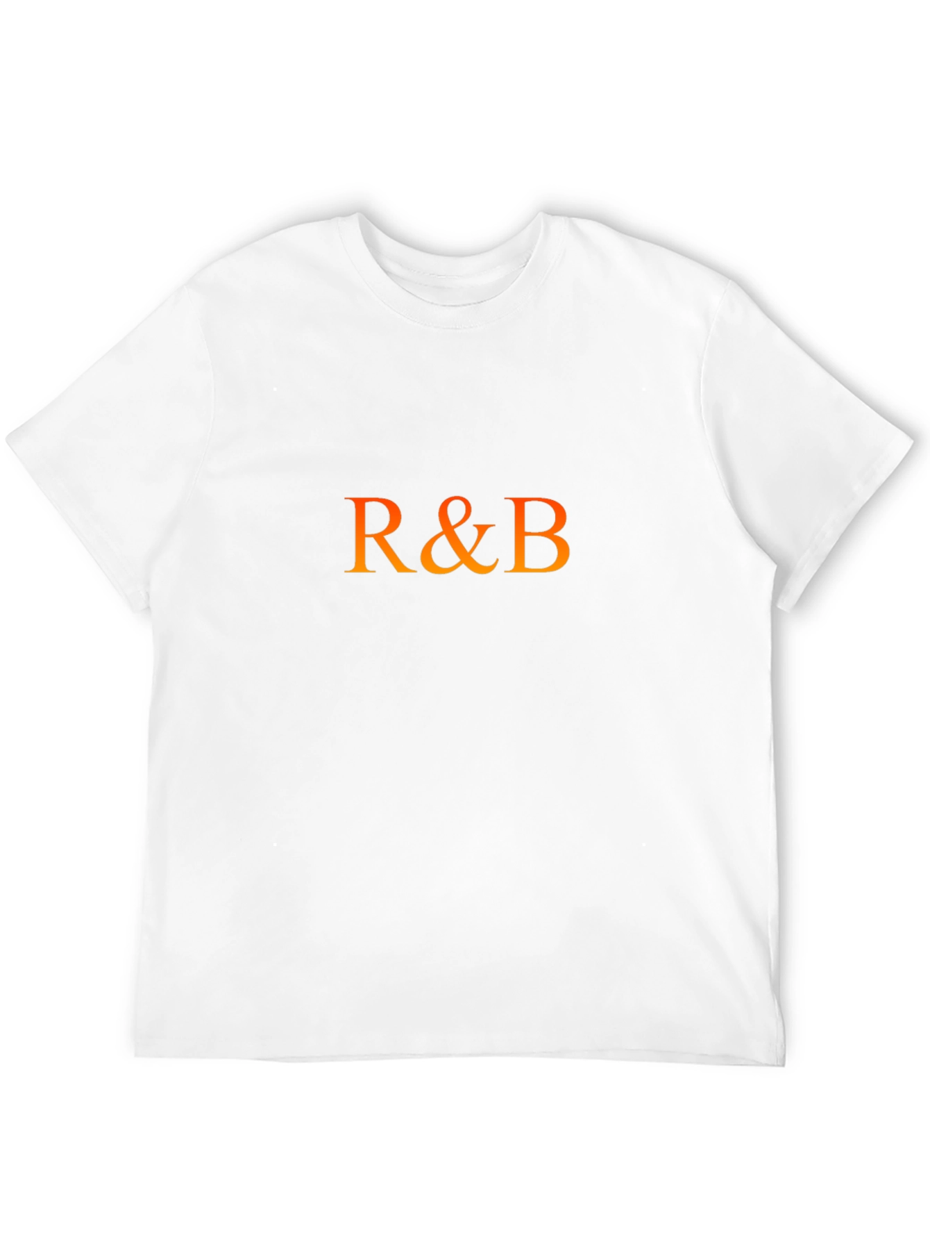 Camiseta Negra R&B para Hombre - Estilo Urbano