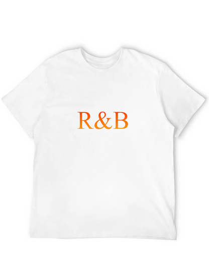 Camiseta Negra R&B para Hombre - Estilo Urbano
