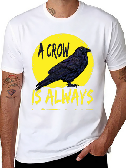 Camiseta Negra A Crow Is Always