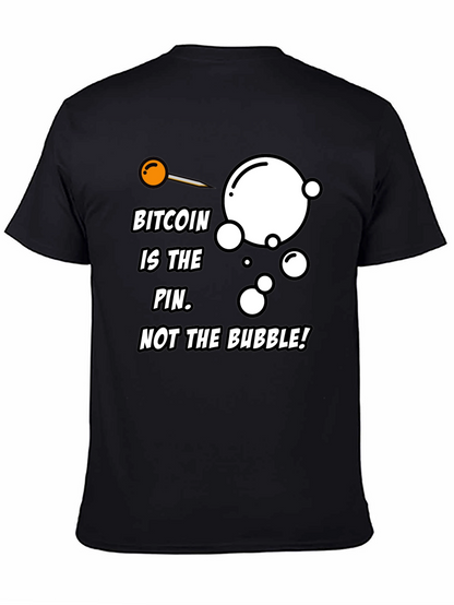 Camiseta Bitcoin: La aguja no la burbuja