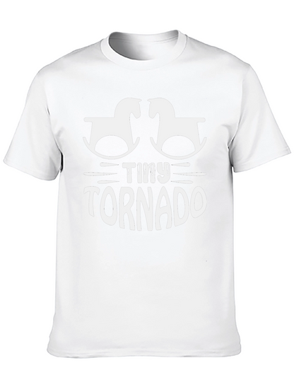 Camiseta Negra Tiny Tornado para Bebés Activos
