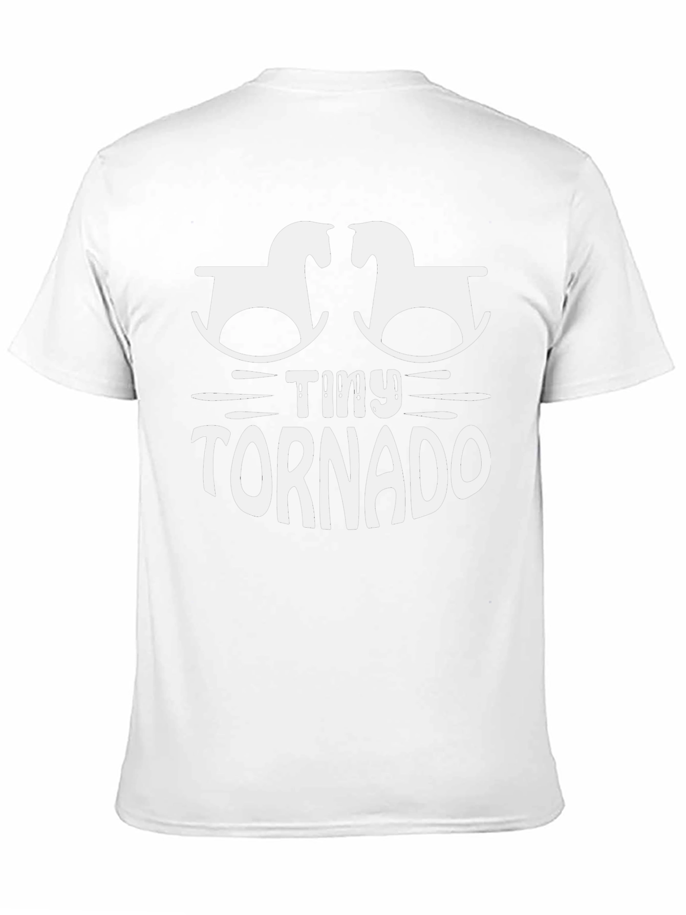 Camiseta Negra Tiny Tornado para Bebés Activos