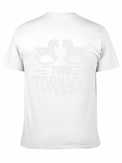 Camiseta Negra Tiny Tornado para Bebés Activos