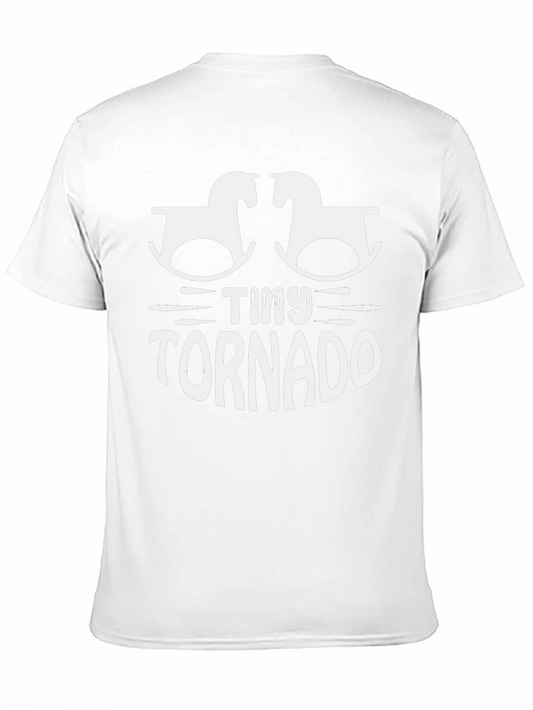 Camiseta Negra Tiny Tornado para Bebés Activos