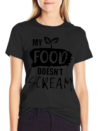 Camiseta Vegana Hombre - Mi Comida No Grita