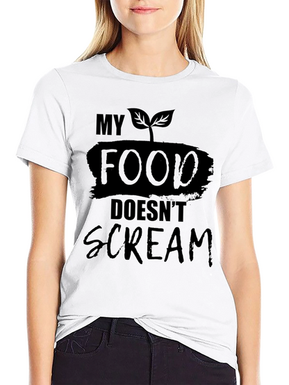 Camiseta Vegana Hombre - Mi Comida No Grita