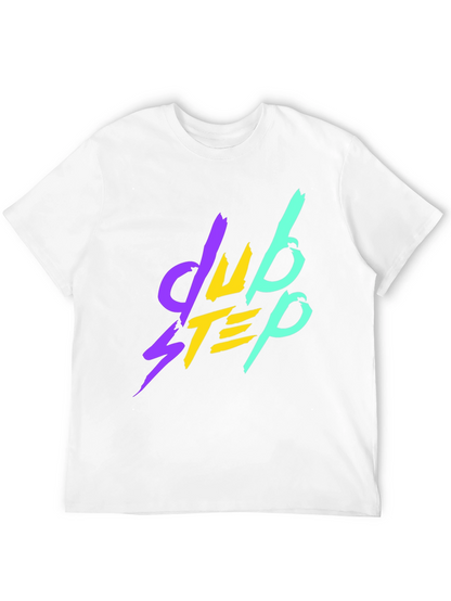 Camiseta Negra Dubstep Estilo Retro