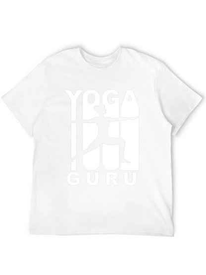 Camiseta Yoga Guru Negra para Hombre